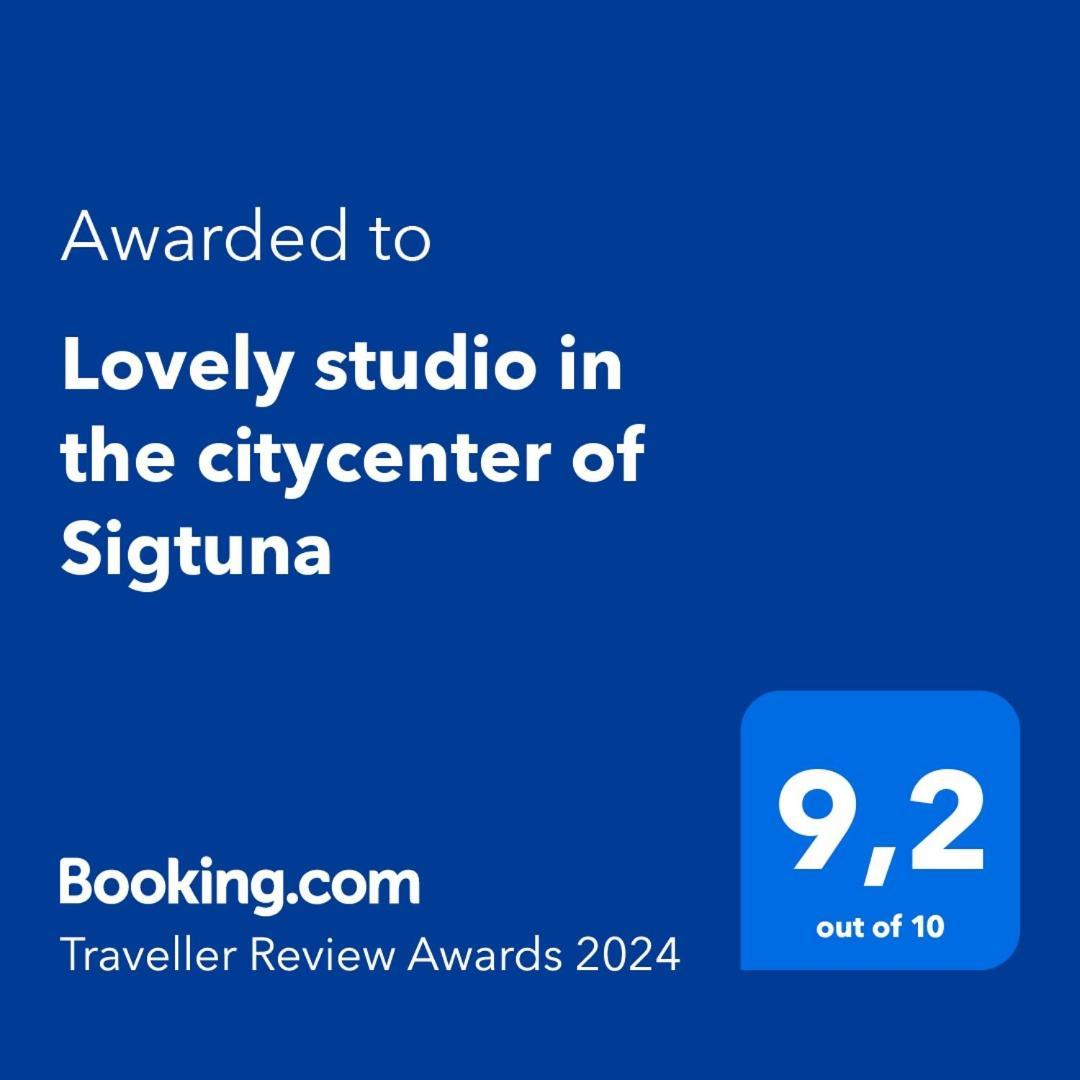 Lovely Studio In The Citycenter Of 锡格蒂纳 外观 照片