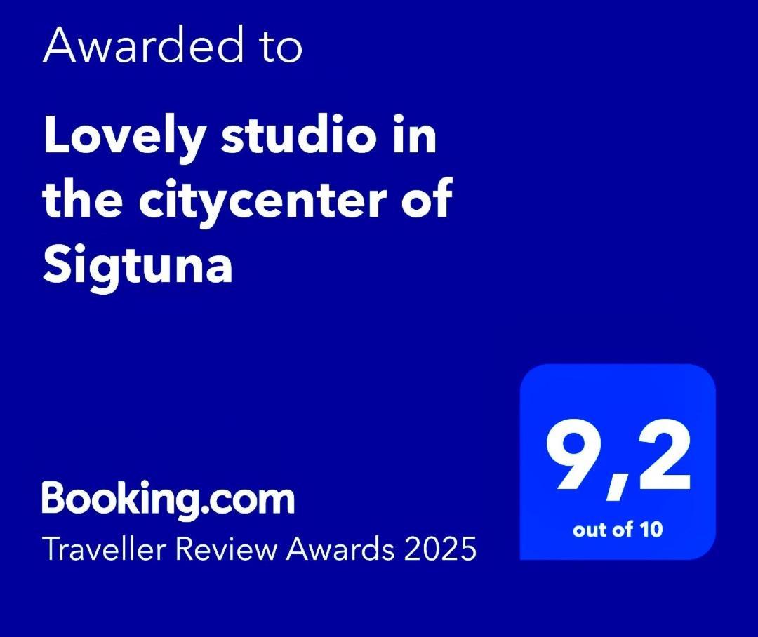 Lovely Studio In The Citycenter Of 锡格蒂纳 外观 照片